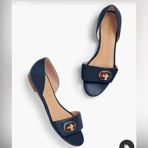 Talbots D’Orsay flats- soft nappa